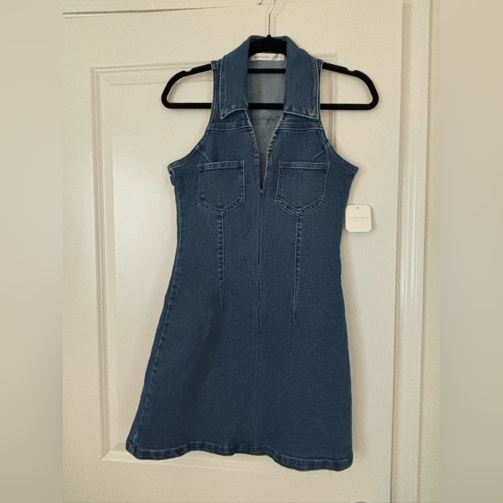 Denim Sleeveless Dress